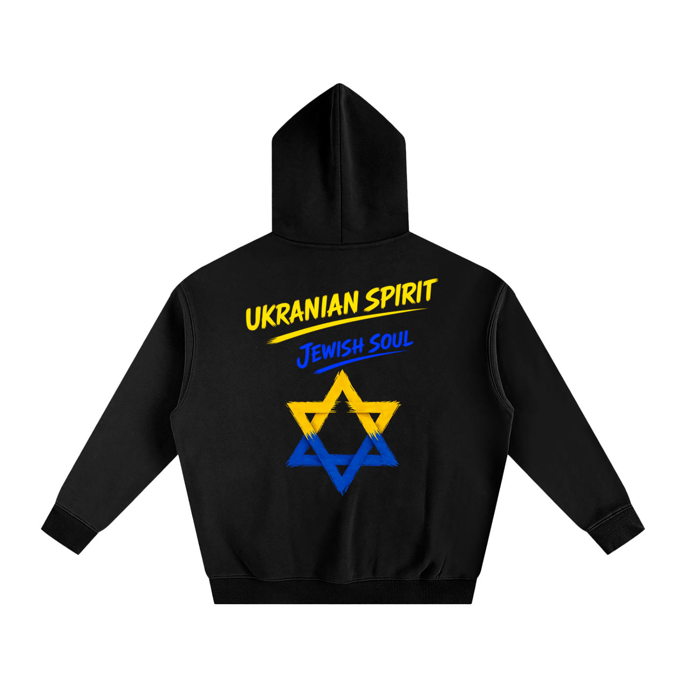 Ukranian Spirit Jewish Soul Fleeced Hoodie