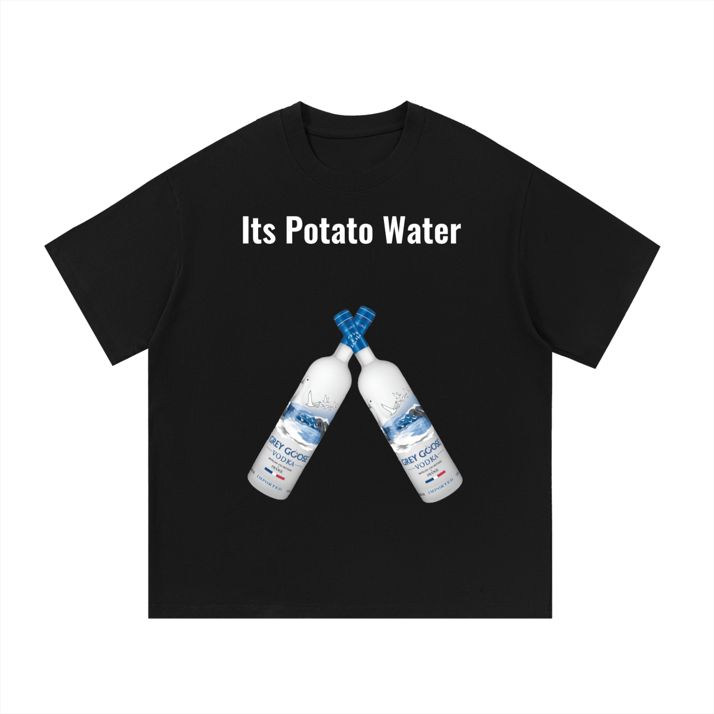 Its Potato Water Cotton T-Shirt