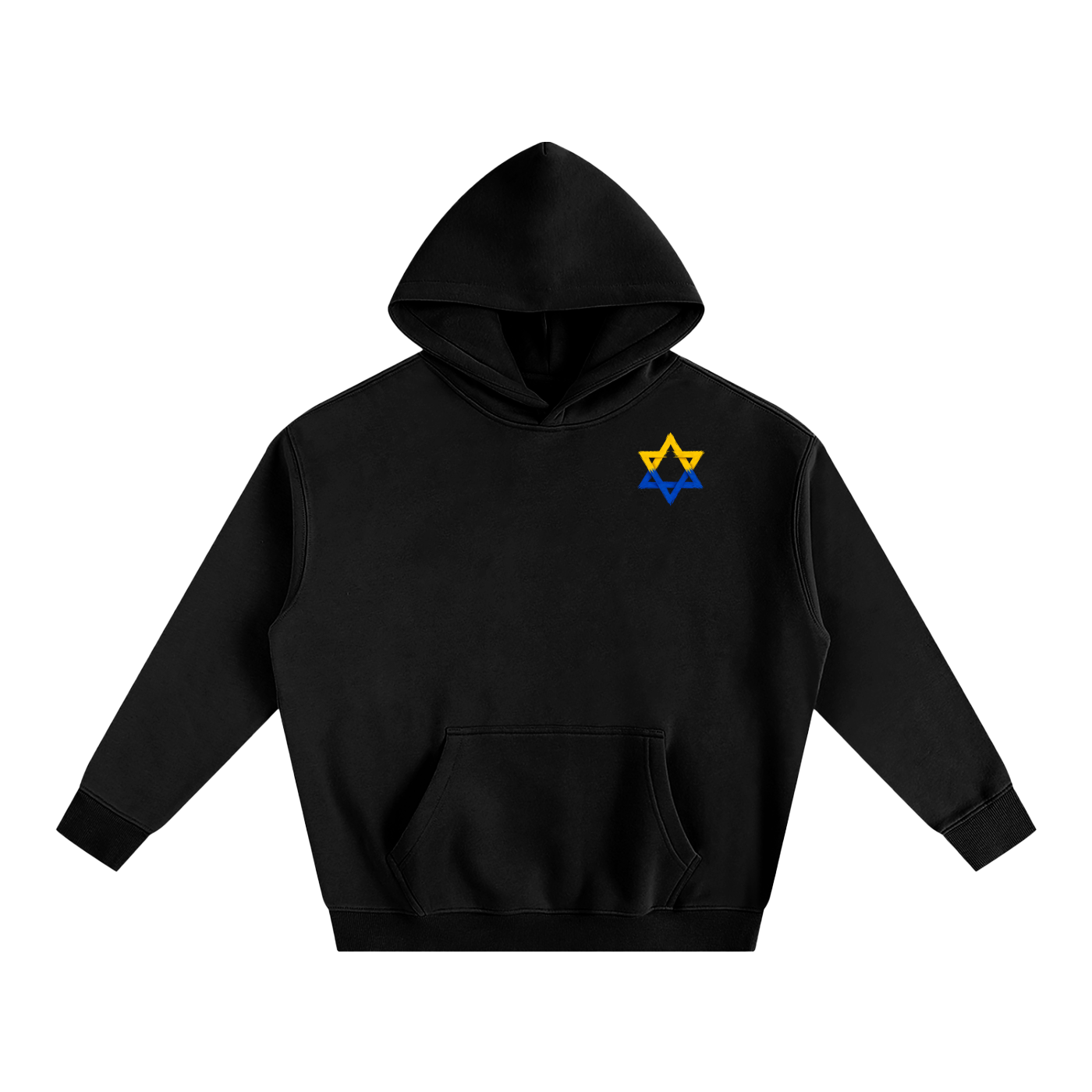 Jewkranian Oversize Fleeced Hoodie