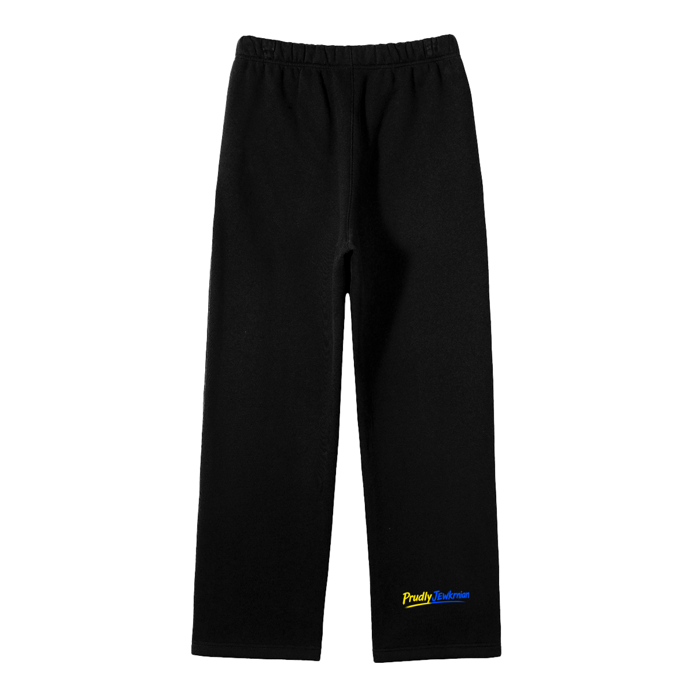 Jewkranian Unisex Fleece Straight Leg Pants