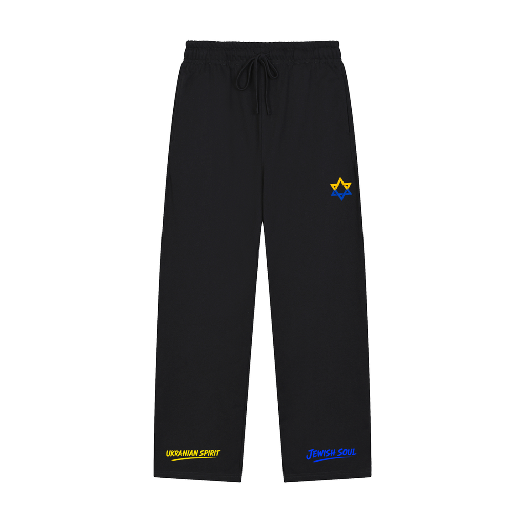 Ukranian Spirit, Jewish Soul Straight-Leg Sweatpants