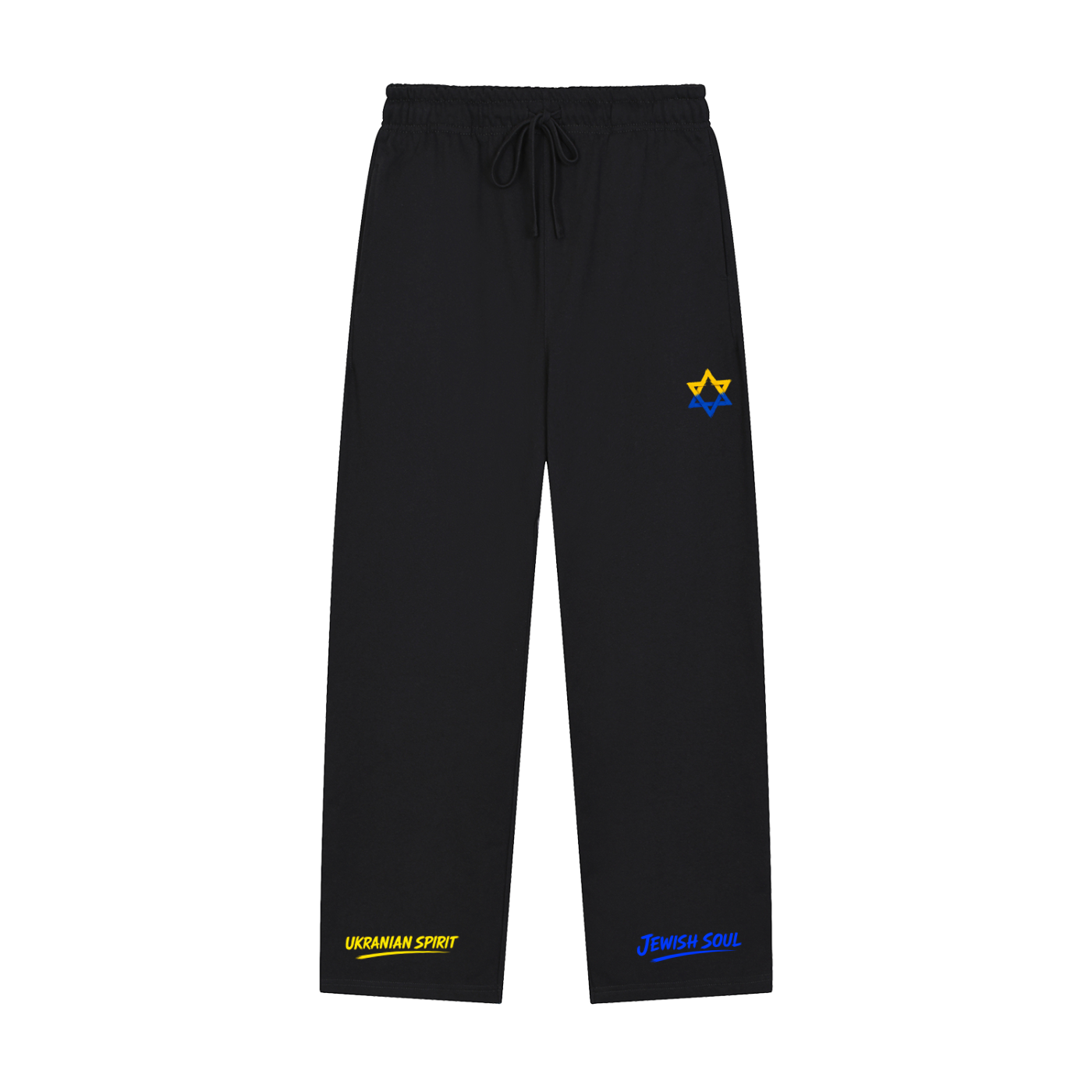 Ukranian Spirit, Jewish Soul Straight-Leg Sweatpants